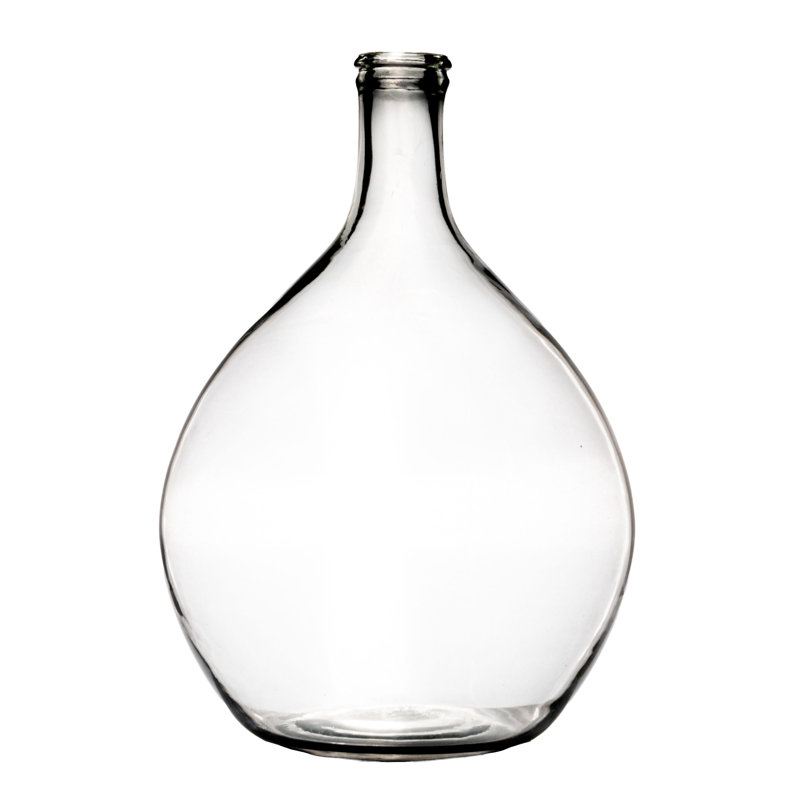 Large Decorative Glass Bottle