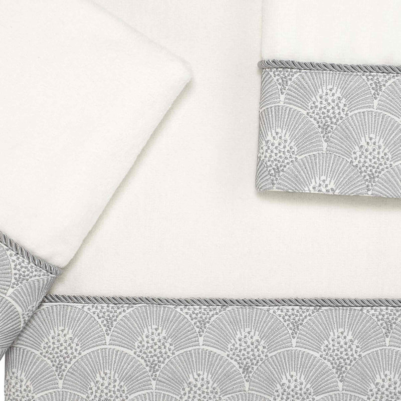 Latitude Run® Euripides 3-Piece Towel Set, White