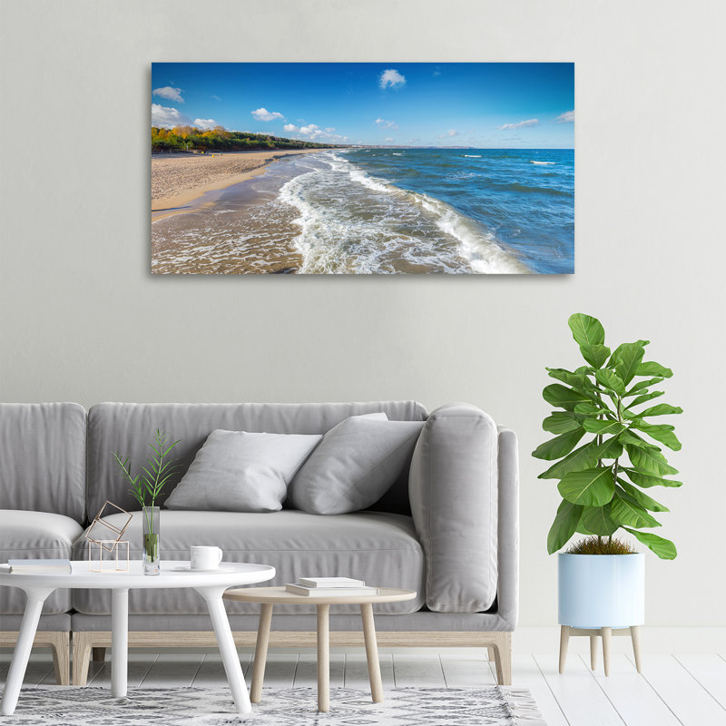 Baltic Sea - Print, 50cm H x 100cm W x 2cm D, Canvas