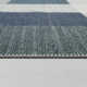 Rectangle Clements Geometric Machine Woven Chenille Area Rug in Blue/Gray/Green