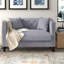 Causeuse Chesterfield en lin 49,6 po Meaghan-1765980358