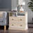 Cydny Classic Open-Top 2-Drawer Nightstand-140290106