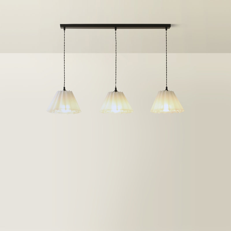 3 - Light Matte Black Pendant, Yes