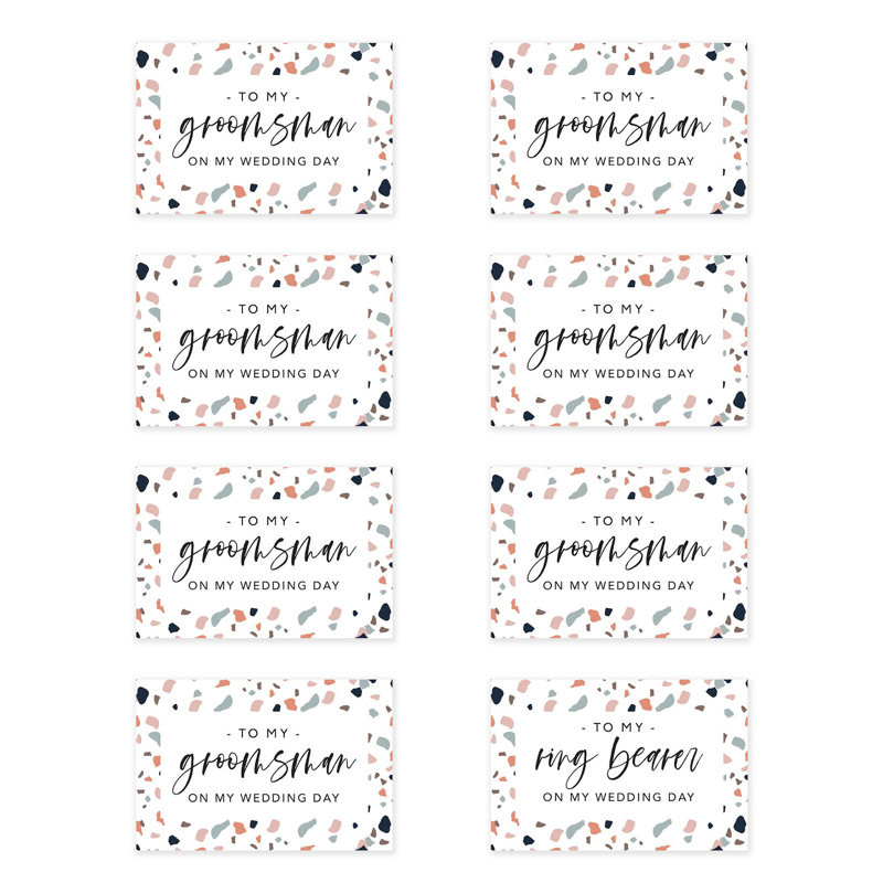 Carte-cadeau de garçons d'honneur