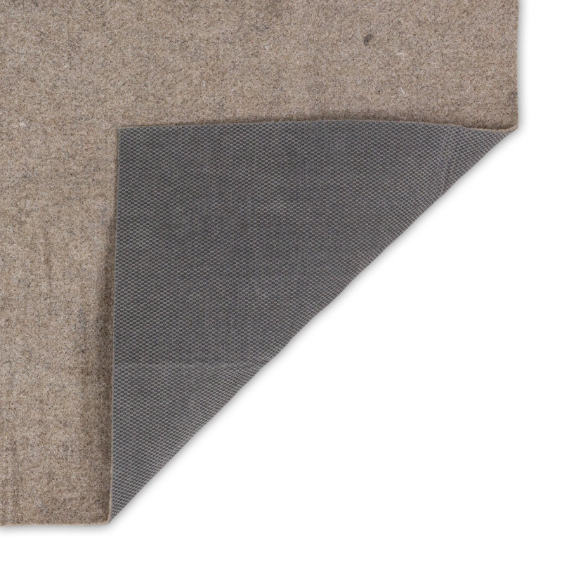 Tapis de sol en feutre Mavis Gray, compatible avec les revêtements de sol LVP et LVT, 2 pi 6 po x 8 pi