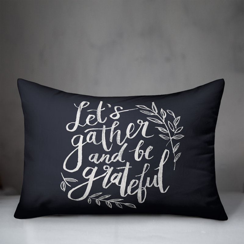 Outdoor Reversible Throw Pillow, Bleu marine, H 18 po x l 25 po