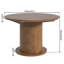 Table de salle à manger extensible ronde 43-59 "pour 4-6 personnes, table de cuisine de ferme-304508884
