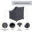 Lucier Outdoor Lounge Chair Patio Cover