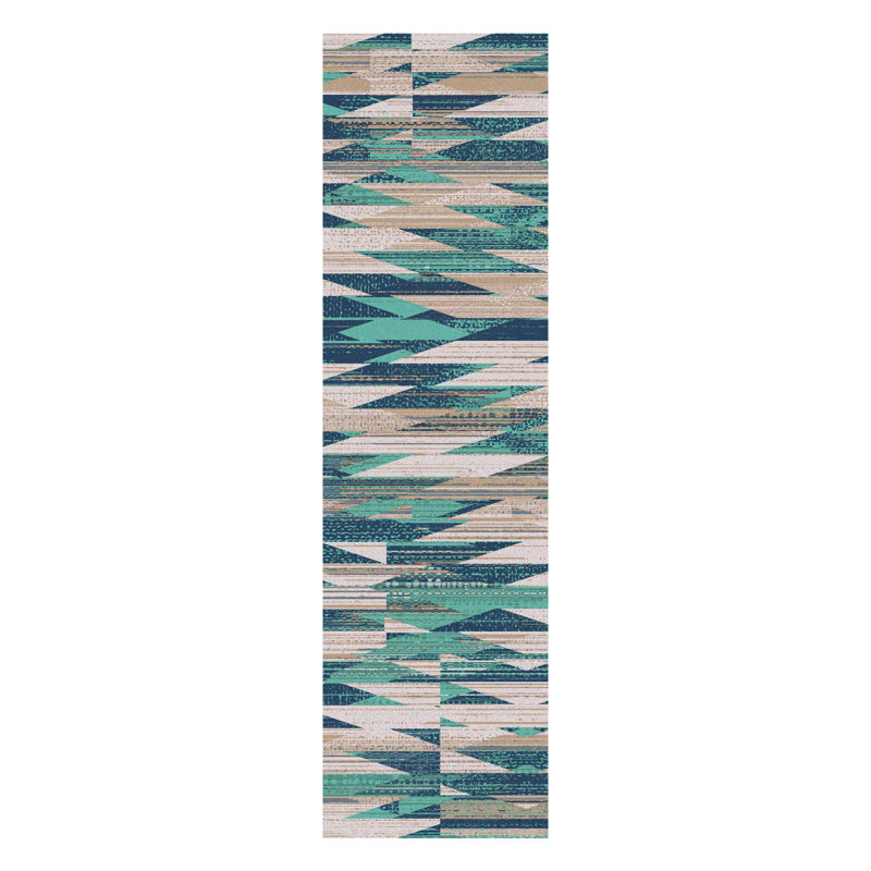 Khalid Abstract Indoor Rug, Runner 2' x 8'