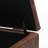 Faux Leather Accent Trunk