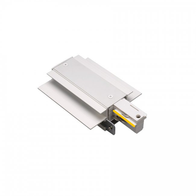 Connecteur de bout encastré actif, Blanc