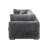 Alcantara 89.5" Square Arm Sofa-351705177