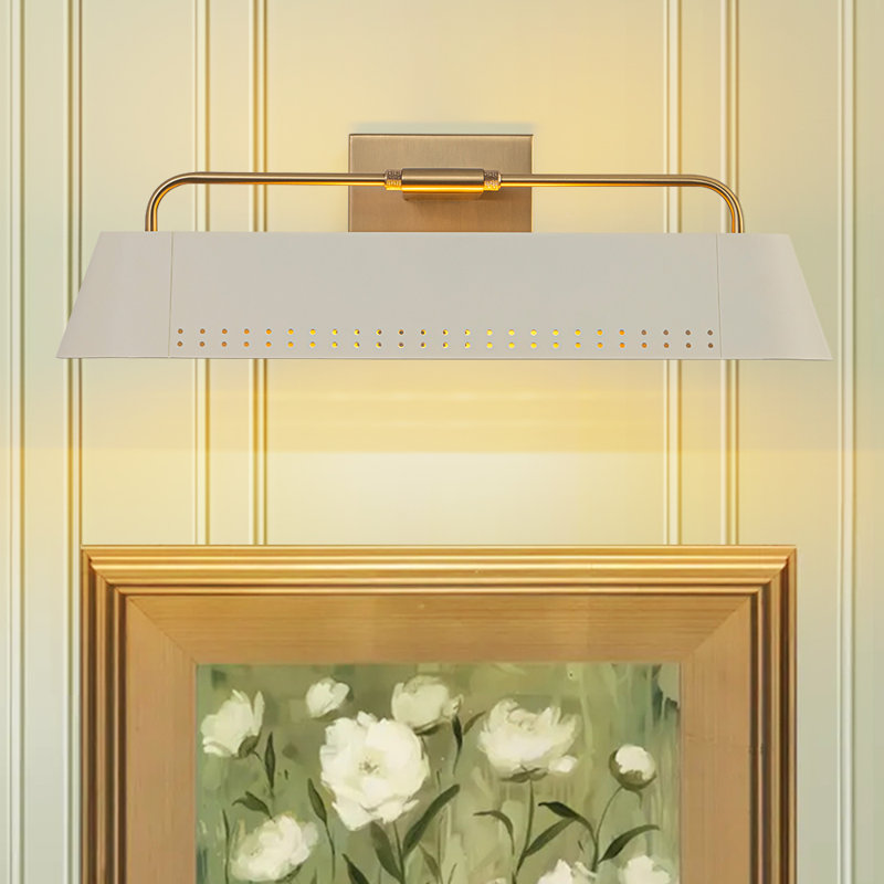 Applique murale 1 lumière à motif géométrique trapézoïdale