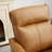 Tayani 31.5" Wide Modern Comfortable Microfiber Swivel And Rocker Manual Recliner-670840005