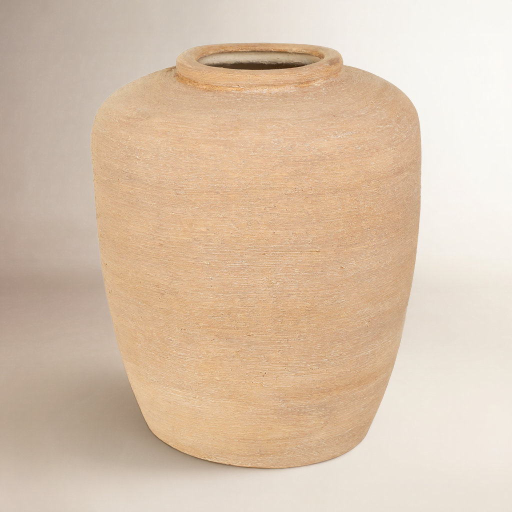 Felicie Ceramic Table Vase, 15.75" H x 13.05" W x 12.95" D