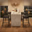 Counter Stool with Metal Frame-1663612447