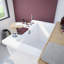 Baignoire de trempage autoportante en acrylique L 60 po x l 32 po Levantine