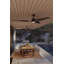 Ventilateur de plafond d'intérieur / d'extérieur à DEL de 5 po de style côte à côte 72 po Norwynd-124318347-124318346