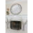 Coppock Wood Flat Wall Mirror-202841442