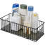 Solid Wood and Metal Decorative Basket 