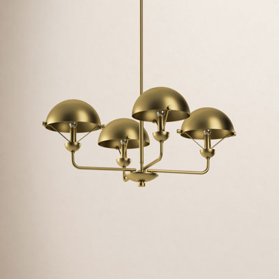 Iron 4-Light Chandelier