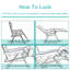 Fauteuil inclinable zéro gravité avec coussin Talecia-60371841