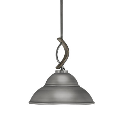 Mini-luminaire suspendu avec tige en métal Hallmann