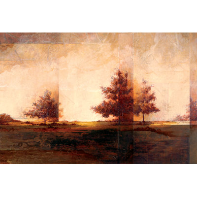 Copper Prairie - Wrapped Canvas Painting