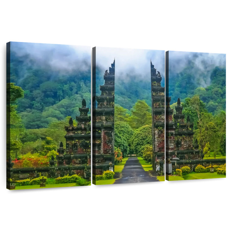 Adella Balinese Candi Bentar, H 24 po x l 38 po