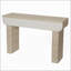 Table d'entrée moderne avec deux tiroirs cachés
