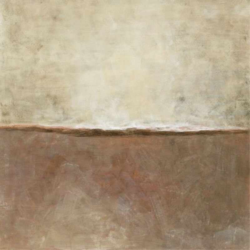 Muddy Lane III Print by Sara Brown, Glass Coat, 36" H x 36" W x 1.5" D