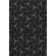 Premium Machine Washable Prisco Black Rug
