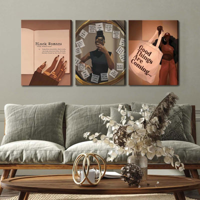 3 Piece Wrapped Canvas Print