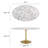 Modway Lippa 60" Oval Terrazzo Dining Table-1276213014