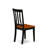 5 Piece Dining Table Set for 4 Includes a Rectangle Kitchen Table with Butterfly Leaf and 4 Dinette Chairs, 42x78 Inch, Black & Cherry-987027619-1061876054