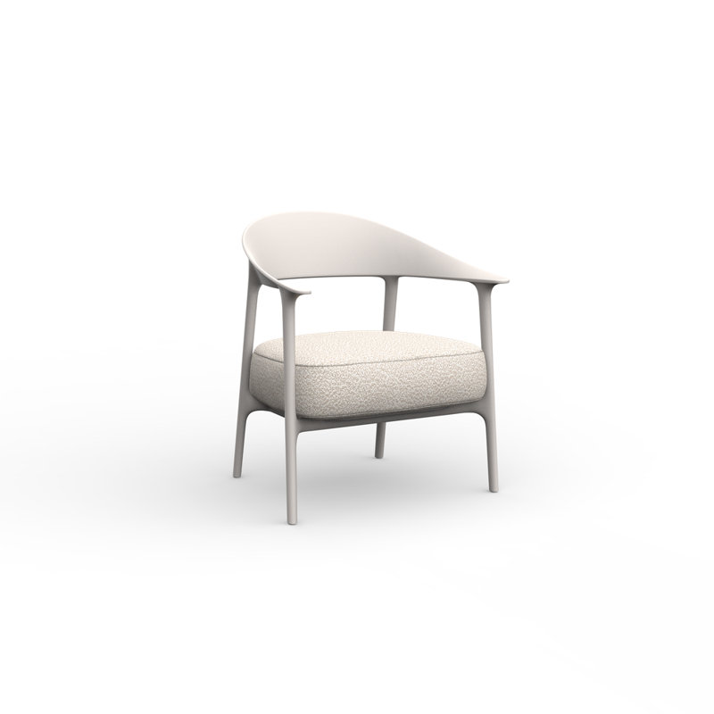 Fauteuil Afrique, Coussin / structure écru Portonovo Écru 10151