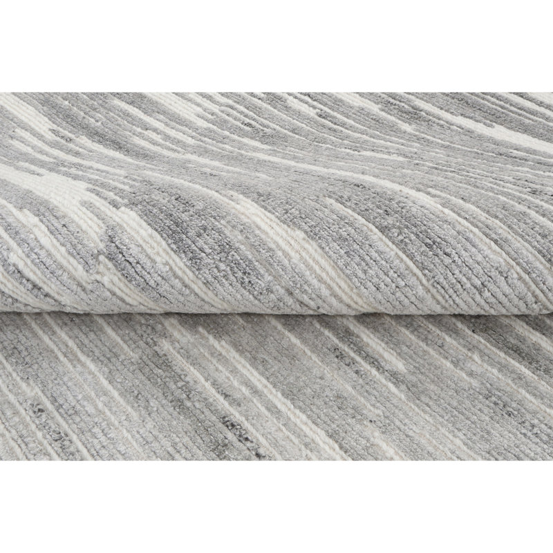 Handmade Wool Area Rug, Rectangle 10' x 14'
