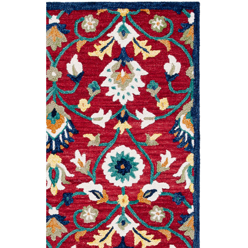 Tapis oriental en laine touffeté à la main 0,8 po Jophy, Tapis de couloir 2 pi 3 po x 8 pi