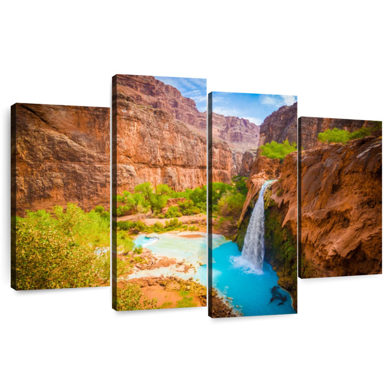 Alvord surplombant la cascade de Havasu, H 27 po x l 43 po