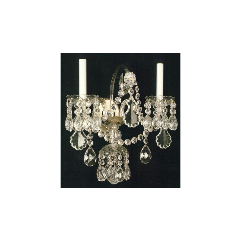 Bejarano Glass Candle Wall Light