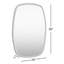 Miroir plat Aneta