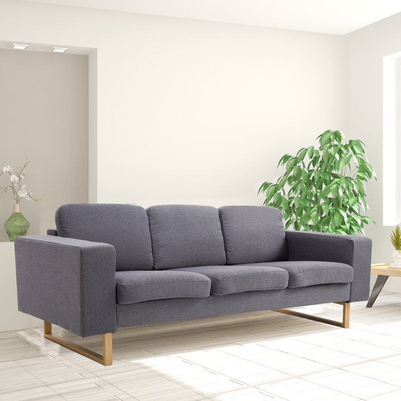 Canapé à accoudoirs tuxedo de 78,7 po Searcy