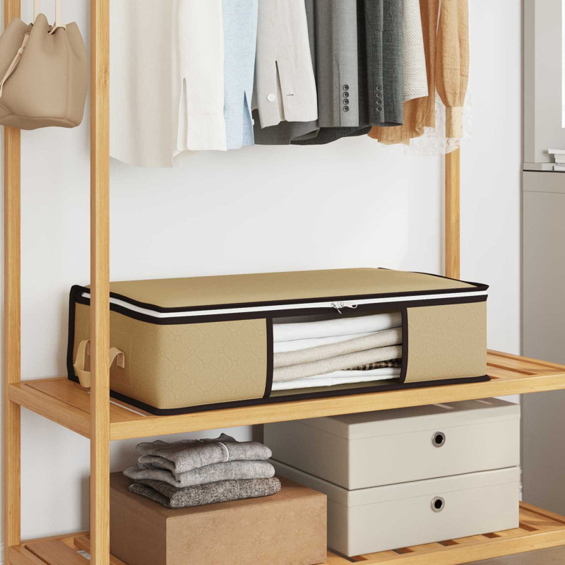 Rebrilliant Box, Cream, 18cm H x 70cm W x 40cm D