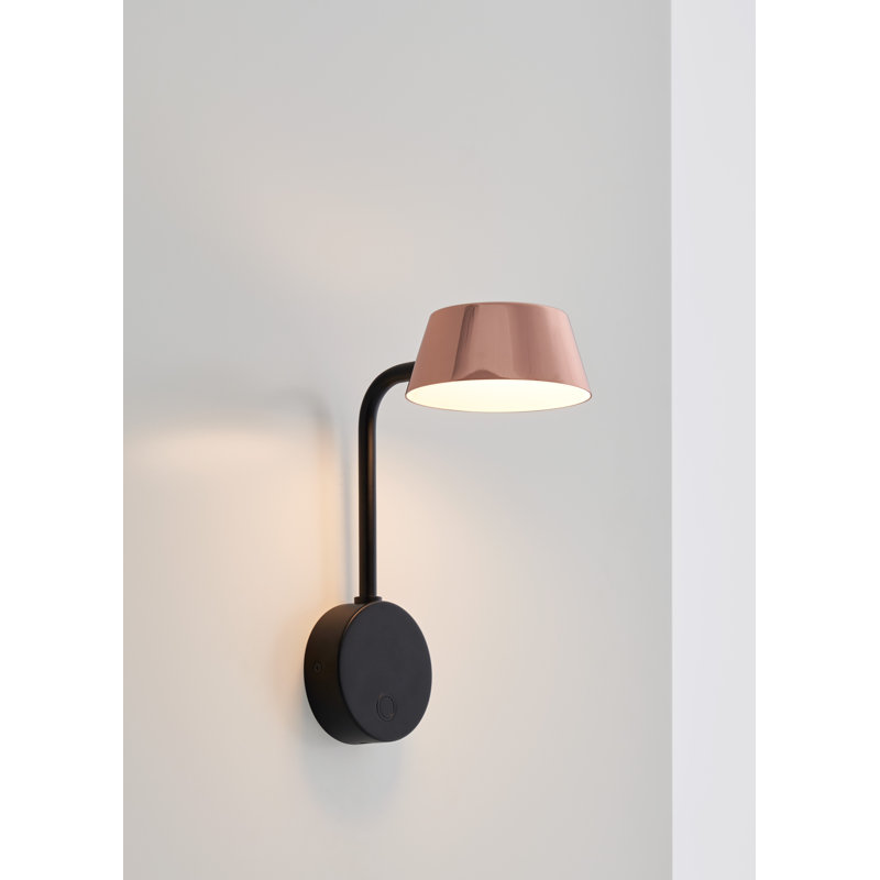Vada 1 - Light LED Armed Sconce, Copper