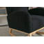 Chaise berçante rembourrée en tissu Teha Teddy-34025544