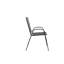 Ensemble 5 pièces de chaises d'extérieur en plastique et table en acier-945877776
