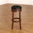 Ingra Swivel Upholstered Counter Stool with Solid Wood Frame-567782286