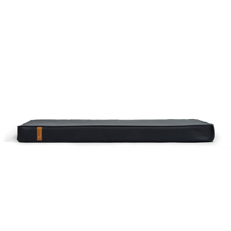 Pet Bed, 8cm H x 100cm W x 67cm D, Black/Grey