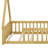 Tent-Shaped Teepee Bed With Safety Rails-156248337