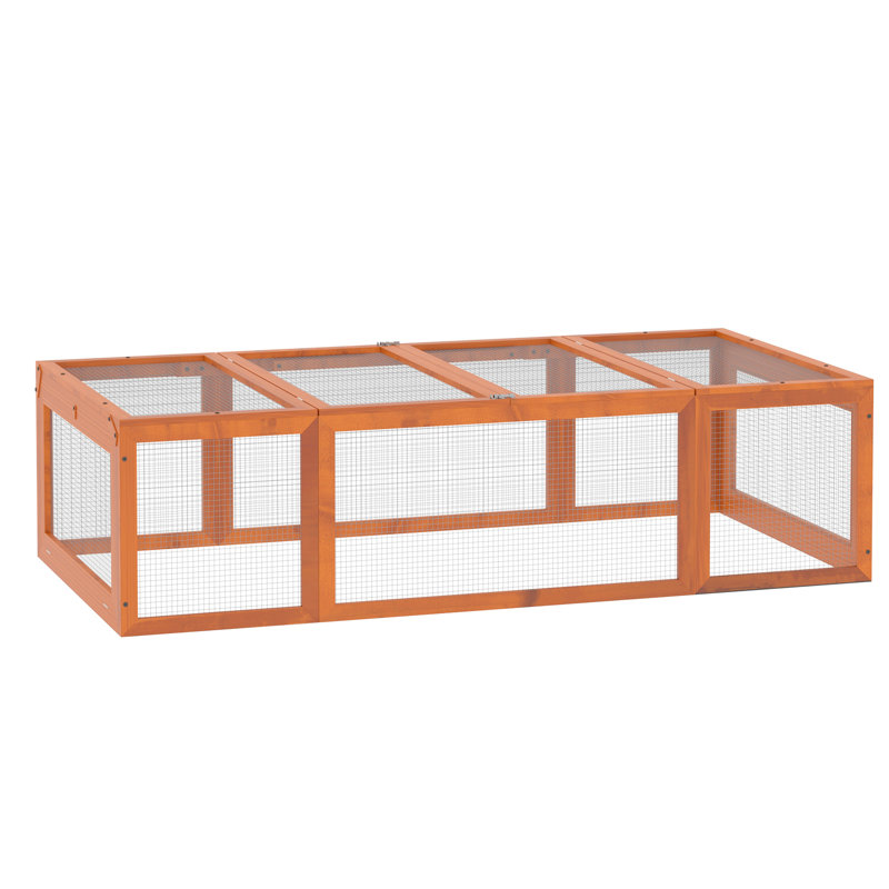 Enclos en bois avec une bonne ventilation